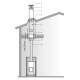 Extensión de doble pared de 1000 mm para el sistema d