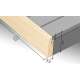 Aspen Bench Front Panel 40x140 Length: 2100 / 2400 mm 4