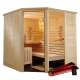 Infrarotkabine Alaska Corner Infra+ 206x206x204 Cm 2
