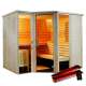 Cabina Sauna Arktis Infra+ 234x206x204 Cm 2
