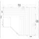 Cabina Sauna Arktis Infra+ 234x206x204 Cm 3