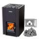Wood Burning Sauna Heater Harvia Linear 22 Inkl. Stones