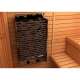 Sauna Heater Sawo Cirrus Rock with integrated control 4,5 kW