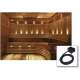 Cariitti Vpac-1527-N221 A sauna lighting set with 21 fibres 