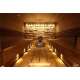 A sauna lighting set with 23 fibers Cariitti Vpac-1527-M233 