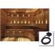Cariitti Vpac-1527-F335 A sauna lighting set with 7 fibres (