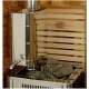 Hot water tank Harvia chimney model steel. WP220ST 2