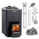 Set Wood Burning Heater Harvia 20 Pro SL, Incl. Stones...