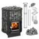 Wood Burning Legend 150, Incl. Stones And Chimney