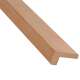 Moldura angular de madera de álamo, de aliso, &aacute