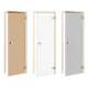 Drzwi do sauny Classic, Rahmen: Espe / Erle / Pinie, Glas: K