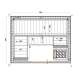 Cabina De Sauna Harvia Variant View Medium 206x161x204 cm 4