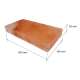 Himalaya-salz Poliert Mit Nut 200x100x25 mm 2