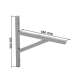 Gefest Stal Soporte de pared 250x500 mm 1 PC 3
