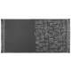 Rento Pino Towel black 50x70 cm gallery