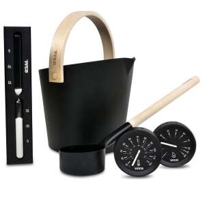 Tylö Brilliant Black Sauna Kit
