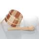 Sauflex Cubo De Madera 4L Y Cucharón 36cm, Pino/Cedro