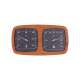 SAUFLEX Thermo-Hygrometer Black, Alder 2