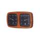 SAUFLEX Thermo-Hygrometer Black, Alder 3