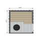Cabina De Sauna Harvia Legend SHL3499 con calentador el&eacu