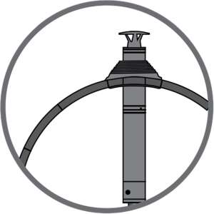 Chimenea Harvia para sauna de barril (con set de...