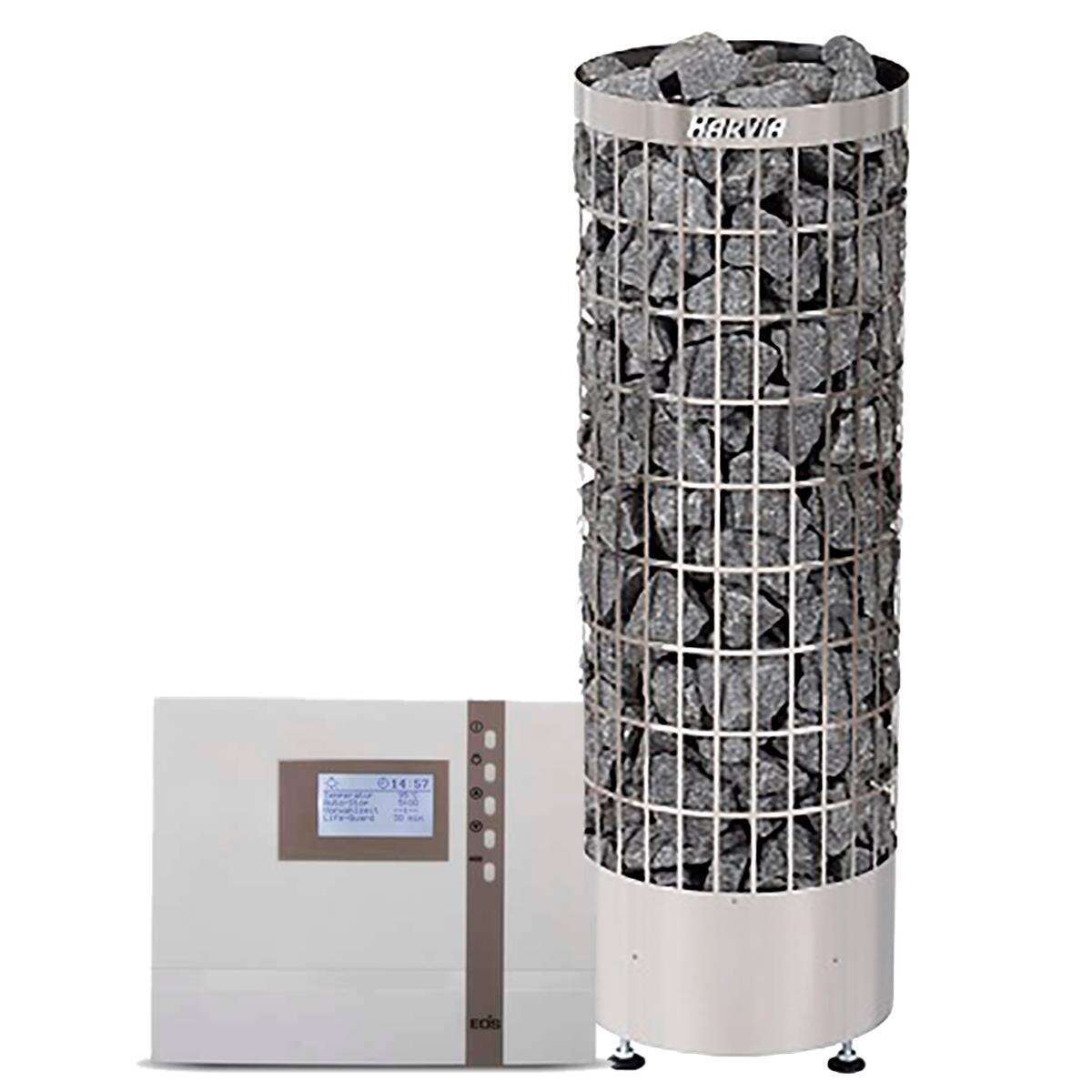 Set Sauna Heater Harvia Cilindro PC90E 9,0 kW Set with...