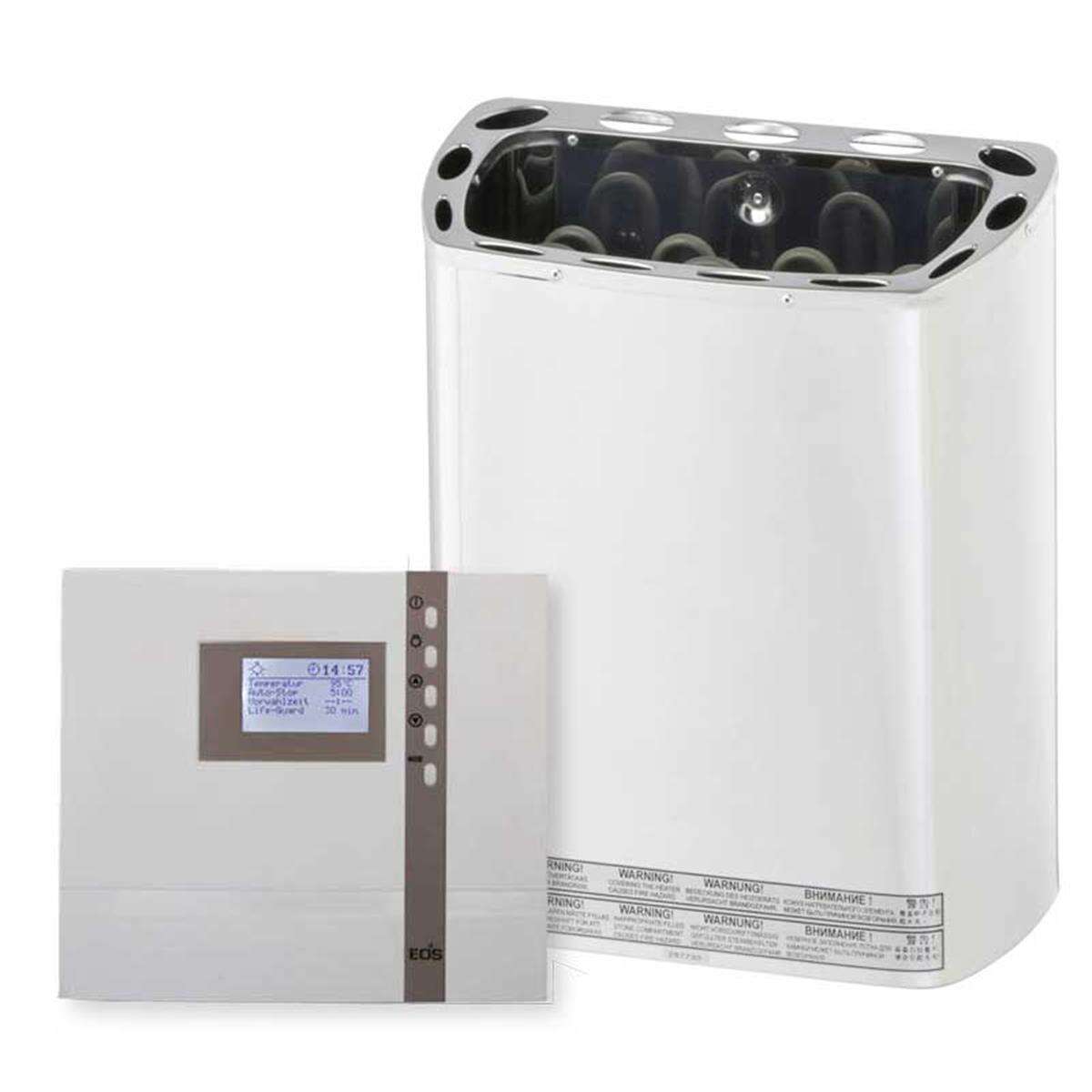 Set Sauna Heater Sawo Mini 3,6 kW Set with EOS ECON