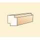 Angle Trim made of Aspen Wood, Alder Wood, Thermo Aspen Wood