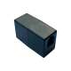 Modular Kupplung, RJ10 Buchse / Buchse, schwarz 1