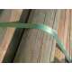 Cinta de fleje PET 15,5 x 0,80 mm, verde, grabada 3