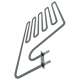 Harvia Heating Elements SPZSP-240 (old item ZSP-240) 2150W/2