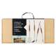 Grill Utensils in Wooden Box 633117, 3-piece 3