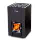 Wood burning heater Harvia Linear 22 gallery