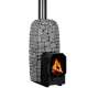 Holzbeheizter Saunaofen HUUM Hive Flow Mini LS, 2.Bimschv