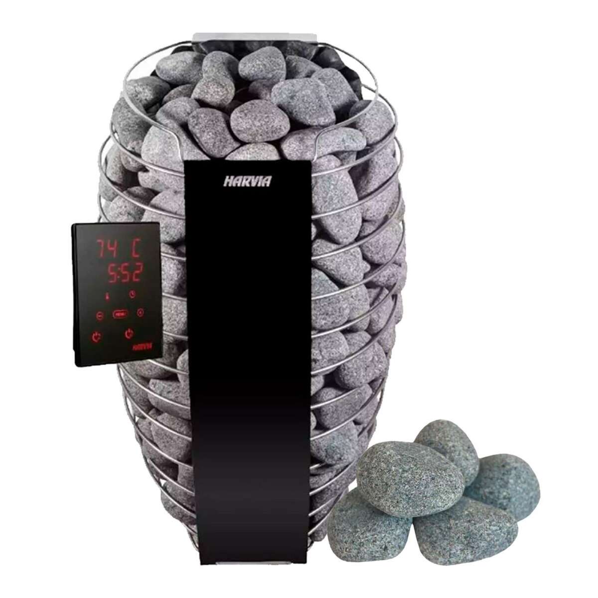 Set Sauna stoves Harvia Spirit WiFi - 9 kW and sauna stones