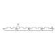 Wall paneling KYTE Aspen 15x60 mm - 2100 / 2400 mm 4