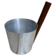 Pirts Cubo de aluminio para sauna de 5 l