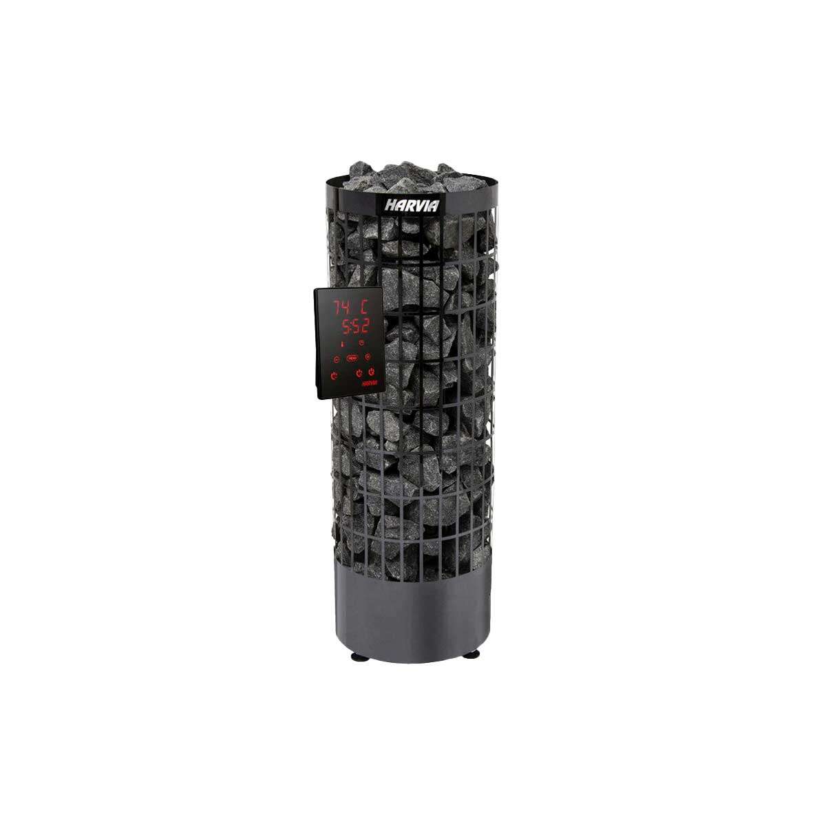Sauna heater Harvia Cilindro Black Steel 11.0 kW | Integrate