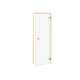 Classic Sauna Door - Aspen / Clear Glass / 70 x 210 cm