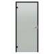 Puerta de sauna cerrable Harvia - Aluminio / Aluminio blanco