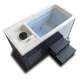 Vasca fredda in acrilico COOL POOL PRO – L 178 ×